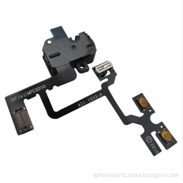 Headphone Audio Jack Flex Parts for iPhone 4